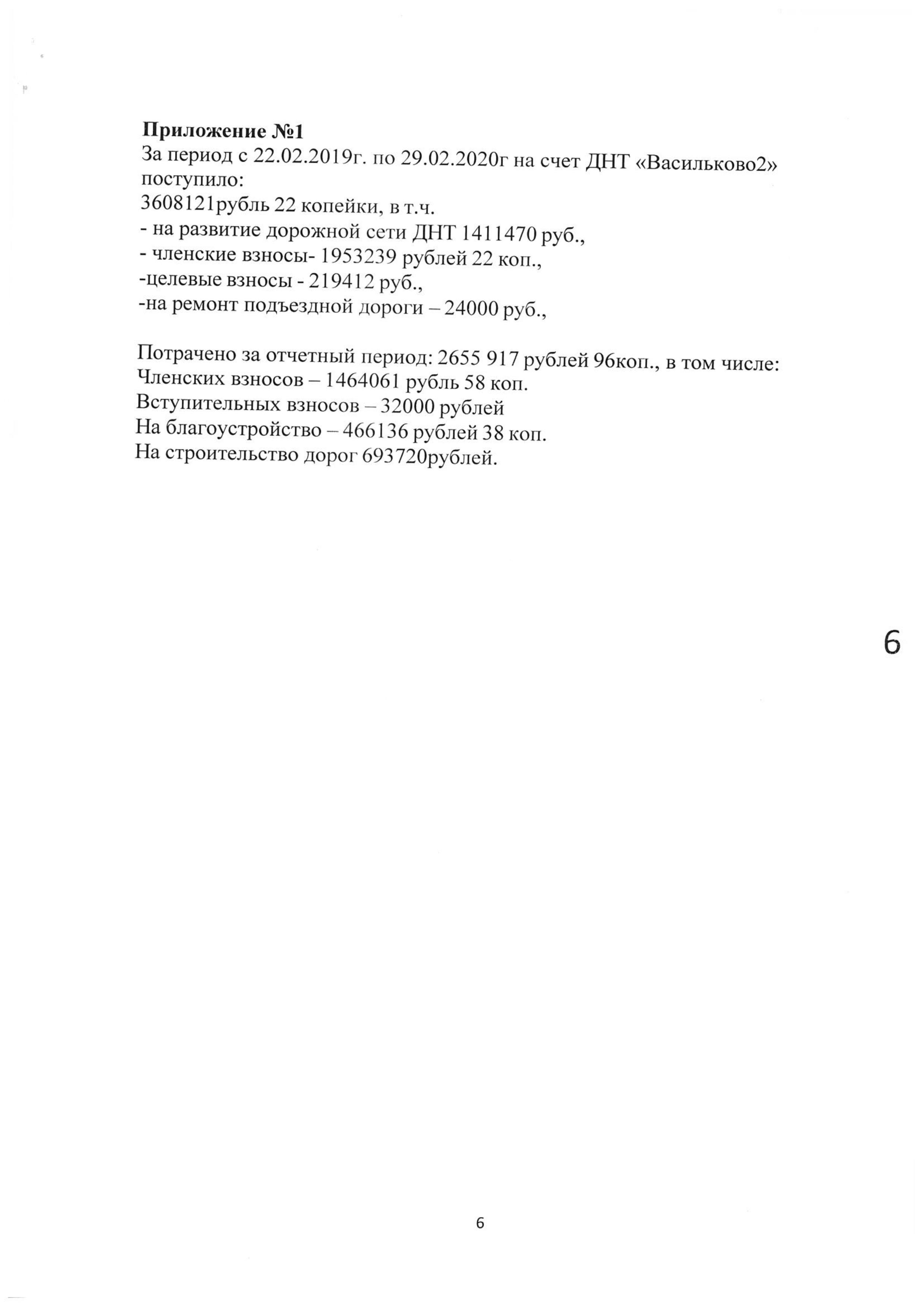 Отчет ревизионной комиссии Васильково-2 14.03.2020 страница 6